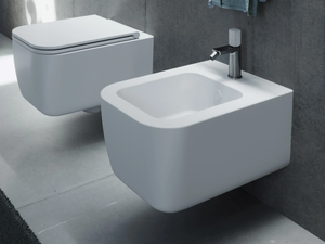 BRIO - Wall-hung ceramic bidet _ GSG Ceramic Design